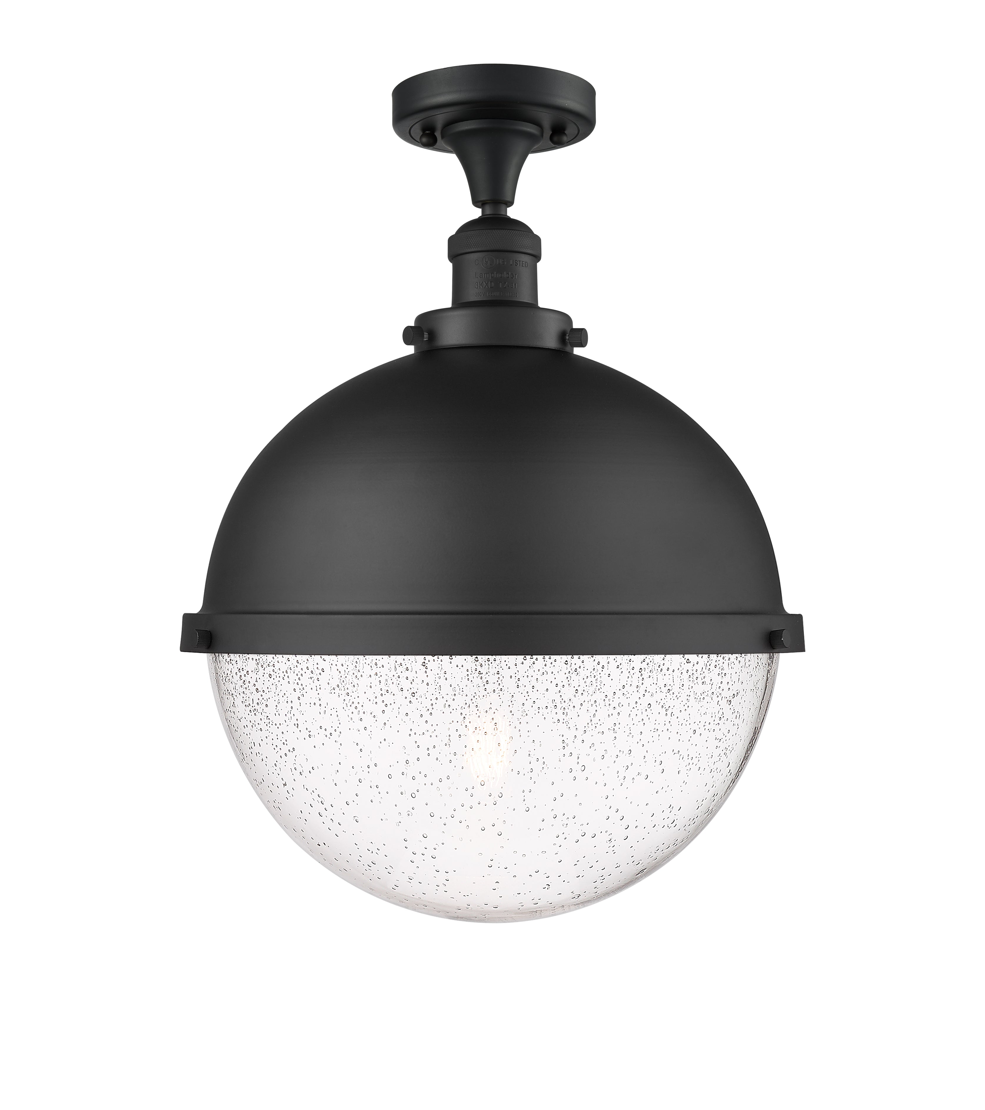 Franklin Semi-Flush Mount Brushed Satin Nickel