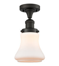 Franklin Semi-Flush Mount Cast Brass Nickel