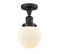 Franklin Semi-Flush Mount Brushed Nickel