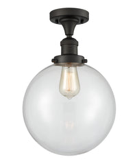 Franklin Semi-Flush Mount Brushed Nickel