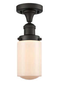 Franklin Semi-Flush Mount Brushed Satin Nickel