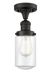 Franklin Semi-Flush Mount Brushed Nickel