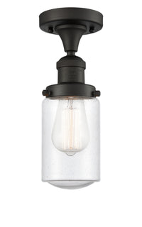 Franklin Semi-Flush Mount Brushed Nickel