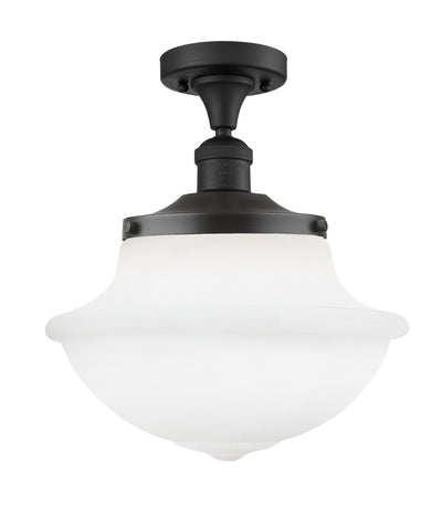 Franklin Semi-Flush Mount Brushed Satin Nickel