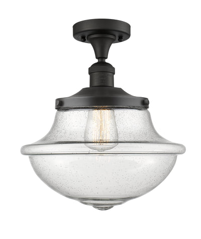 Franklin Semi-Flush Mount Brushed Satin Nickel