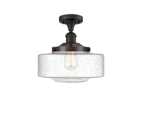 Franklin Semi-Flush Mount Brushed Satin Nickel
