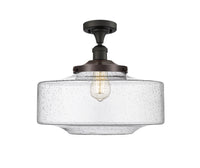 Franklin Semi-Flush Mount Brushed Nickel