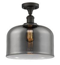 Franklin Semi-Flush Mount 12 Inch Nickel