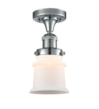 Franklin Semi-Flush Mount Brushed Nickel