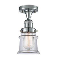 Franklin Semi-Flush Mount Brushed Nickel