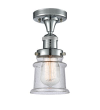 Franklin Semi-Flush Mount Brushed Nickel