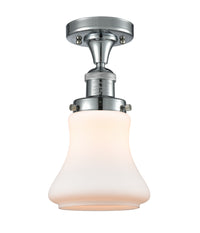 Franklin Semi-Flush Mount Brushed Satin Nickel