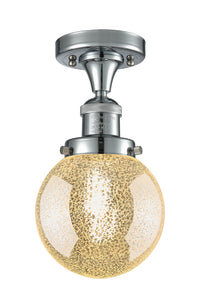 Franklin Semi-Flush Mount Brushed Nickel
