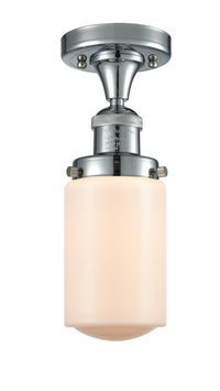 Franklin Semi-Flush Mount Brushed Satin Nickel