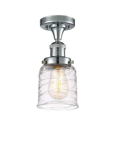Franklin Semi-Flush Mount Brushed Satin Nickel