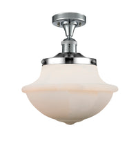 Franklin Semi-Flush Mount Brushed Satin Nickel