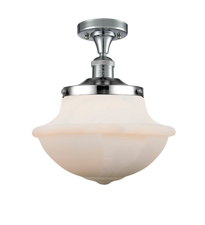 Franklin Semi-Flush Mount Brushed Satin Nickel