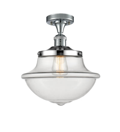 Franklin Semi-Flush Mount Brushed Satin Nickel