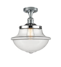 Franklin Semi-Flush Mount Brushed Nickel