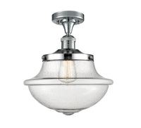 Franklin Semi-Flush Mount Brushed Nickel