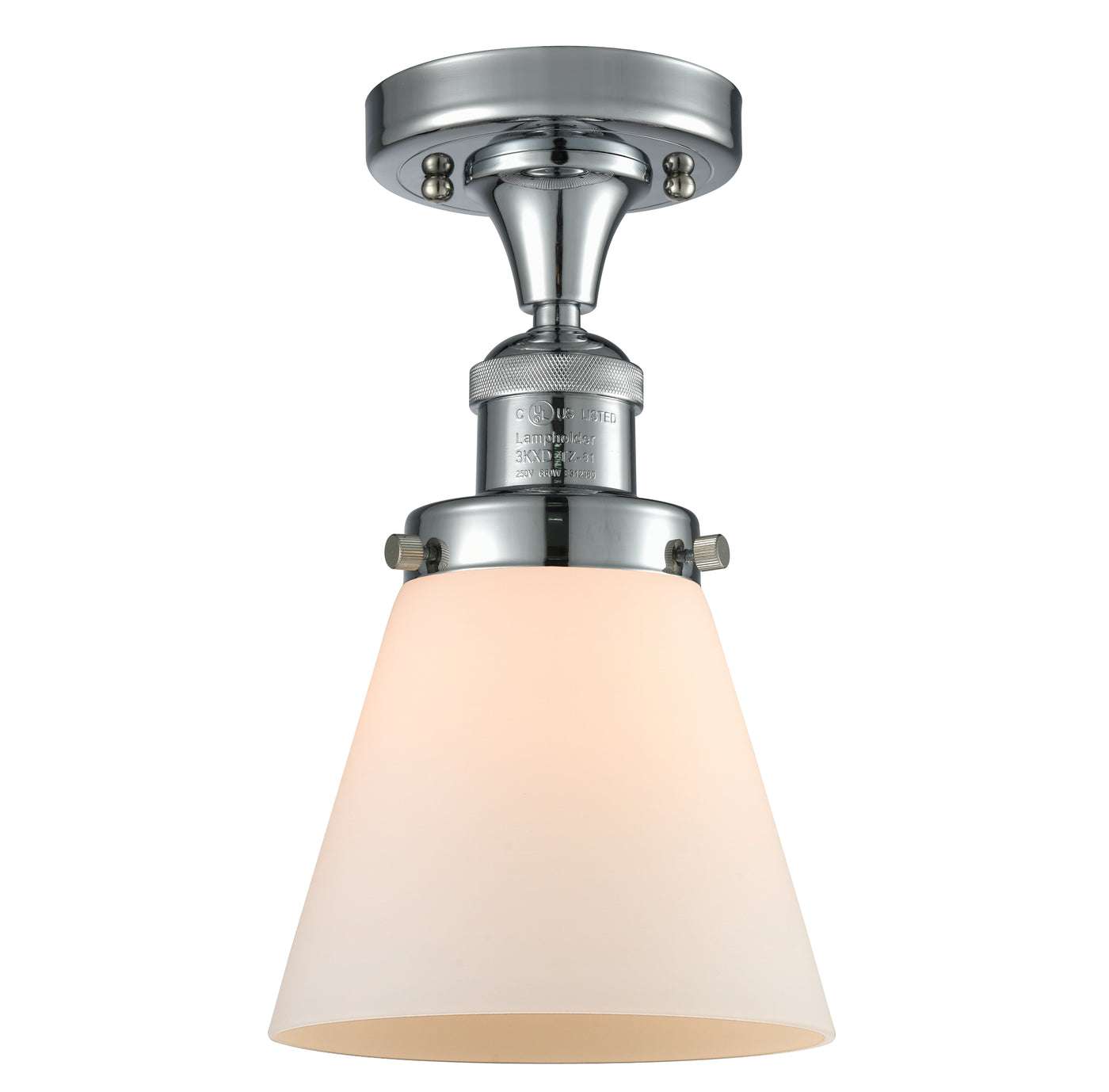 Franklin Semi-Flush Mount Brushed Nickel