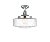 Franklin Semi-Flush Mount Brushed Satin Nickel