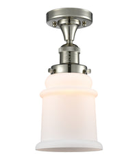 Franklin Semi-Flush Mount Brushed Satin Nickel