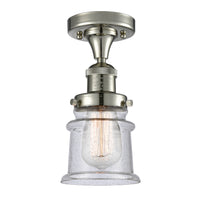 Franklin Semi-Flush Mount Brushed Nickel