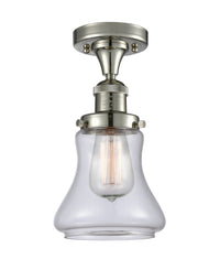 Franklin Semi-Flush Mount Brushed Satin Nickel