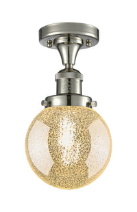 Franklin Semi-Flush Mount Brushed Nickel