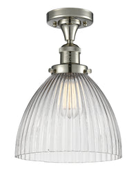 Franklin Semi-Flush Mount Brushed Satin Nickel