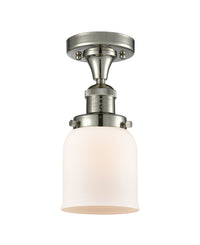 Franklin Semi-Flush Mount Brushed Satin Nickel