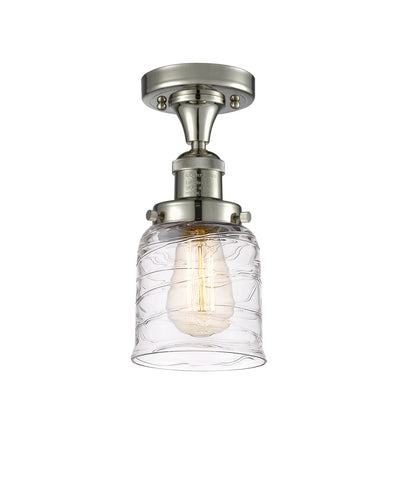 Franklin Semi-Flush Mount Brushed Satin Nickel