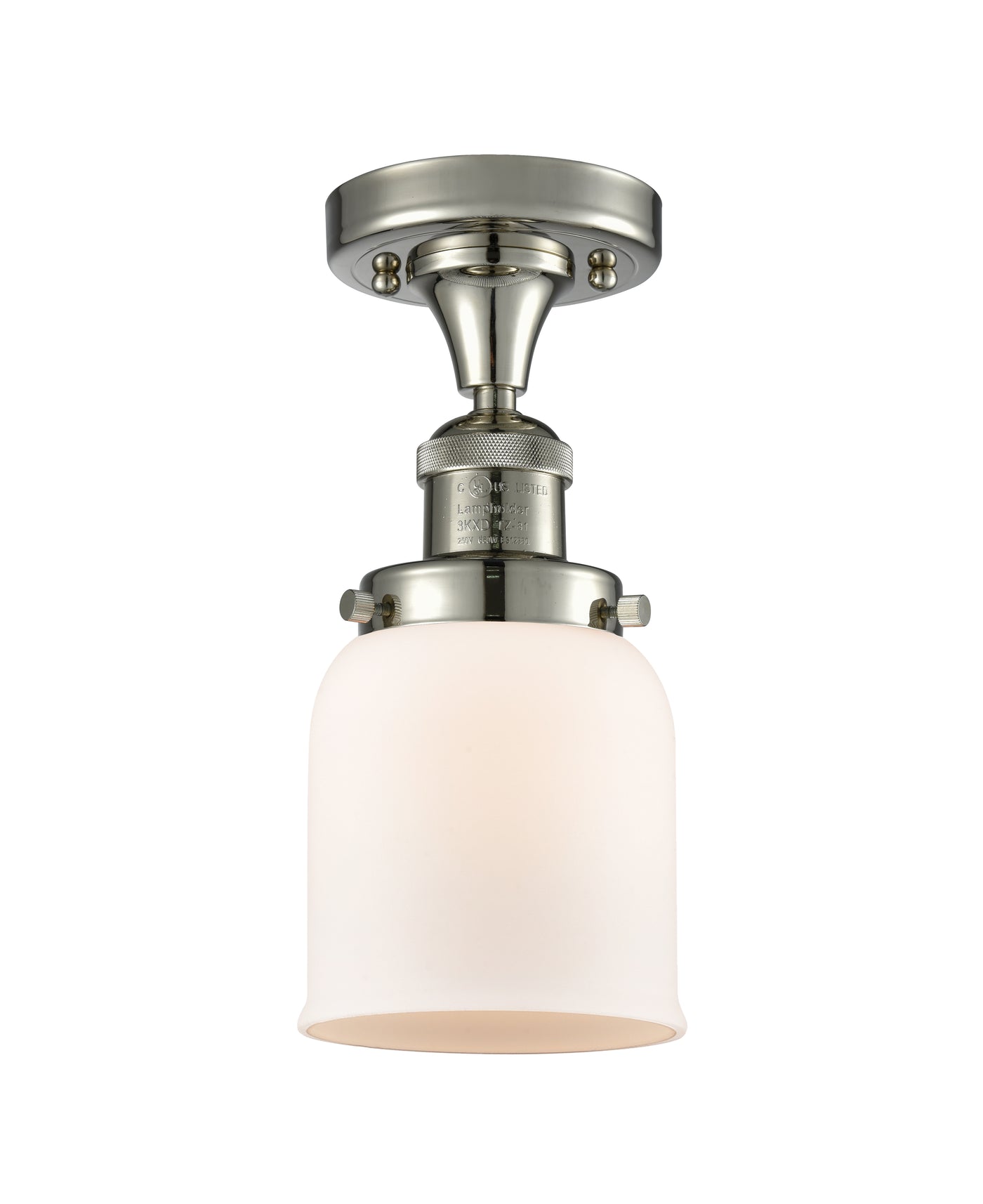 Franklin Semi-Flush Mount Brushed Satin Nickel