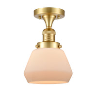 Franklin Semi-Flush Mount Brushed Satin Nickel