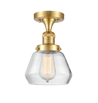 Franklin Semi-Flush Mount Brushed Satin Nickel