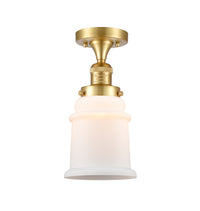 Franklin Semi-Flush Mount Brushed Satin Nickel