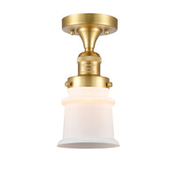 Franklin Semi-Flush Mount Brushed Nickel