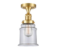 Franklin Semi-Flush Mount Brushed Satin Nickel