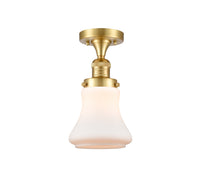Franklin Semi-Flush Mount Brushed Satin Nickel