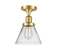 Franklin Semi-Flush Mount Brushed Nickel
