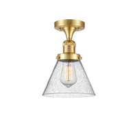 Franklin Semi-Flush Mount Brushed Nickel