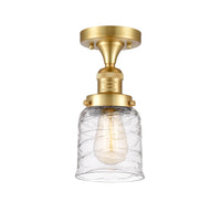 Franklin Semi-Flush Mount Brushed Satin Nickel