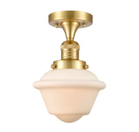 Franklin Semi-Flush Mount Brushed Satin Nickel