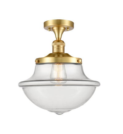 Franklin Semi-Flush Mount Brushed Satin Nickel