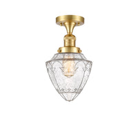 Franklin Semi-Flush Mount Brushed Satin Nickel