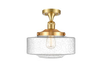 Franklin Semi-Flush Mount Brushed Satin Nickel