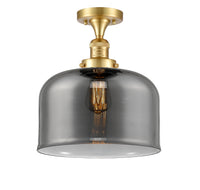 Franklin Semi-Flush Mount 12 Inch Nickel