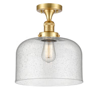 Franklin Semi-Flush Mount 12 Inch Nickel