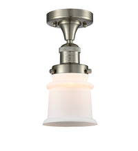 Franklin Semi-Flush Mount Brushed Nickel